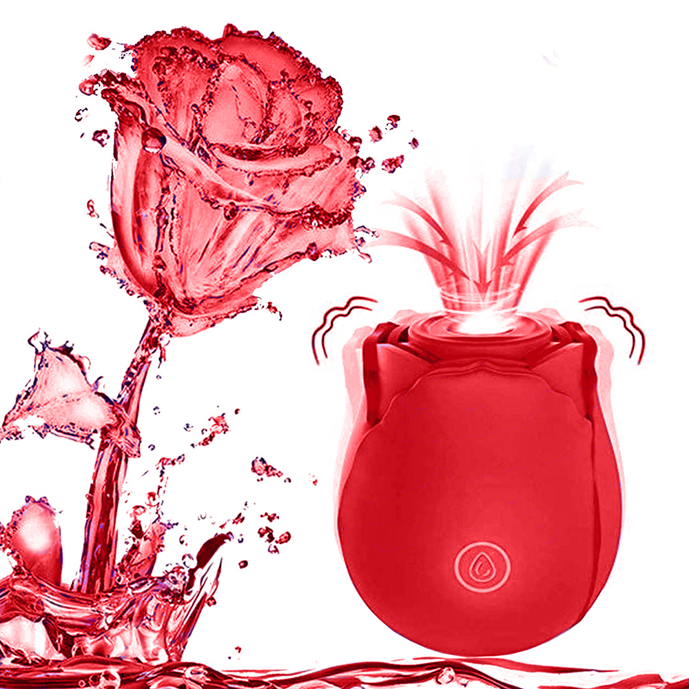 Rose Vibrators Sucking Powerful Vibrator