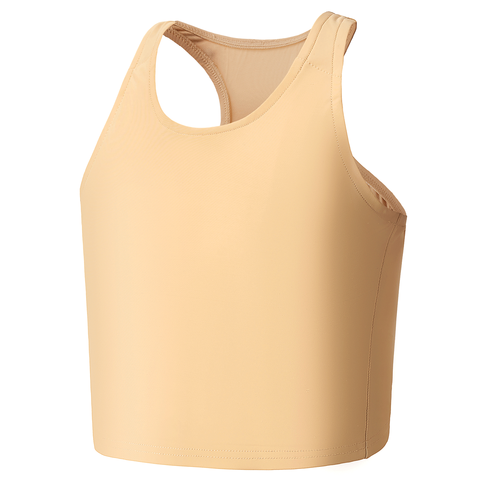 Ultra Flat- Short Pullon Breast Binder, 06N