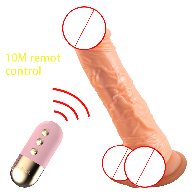 Thrusting Dildo Vibrator Sex Toys