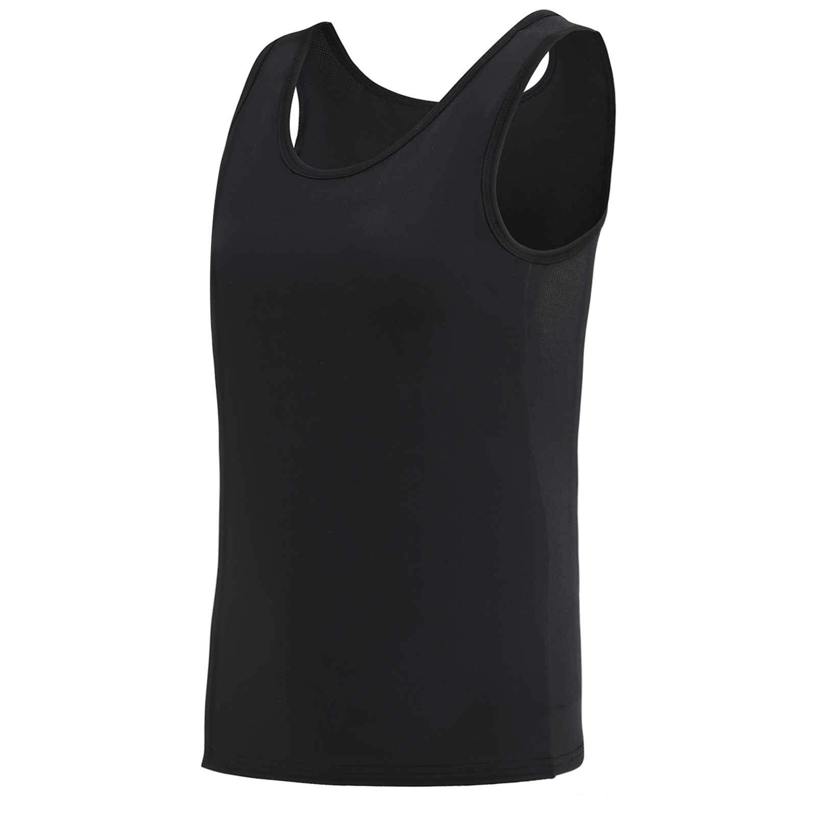 Sports  Binder -Black Tank Top Chest Binder, 04B