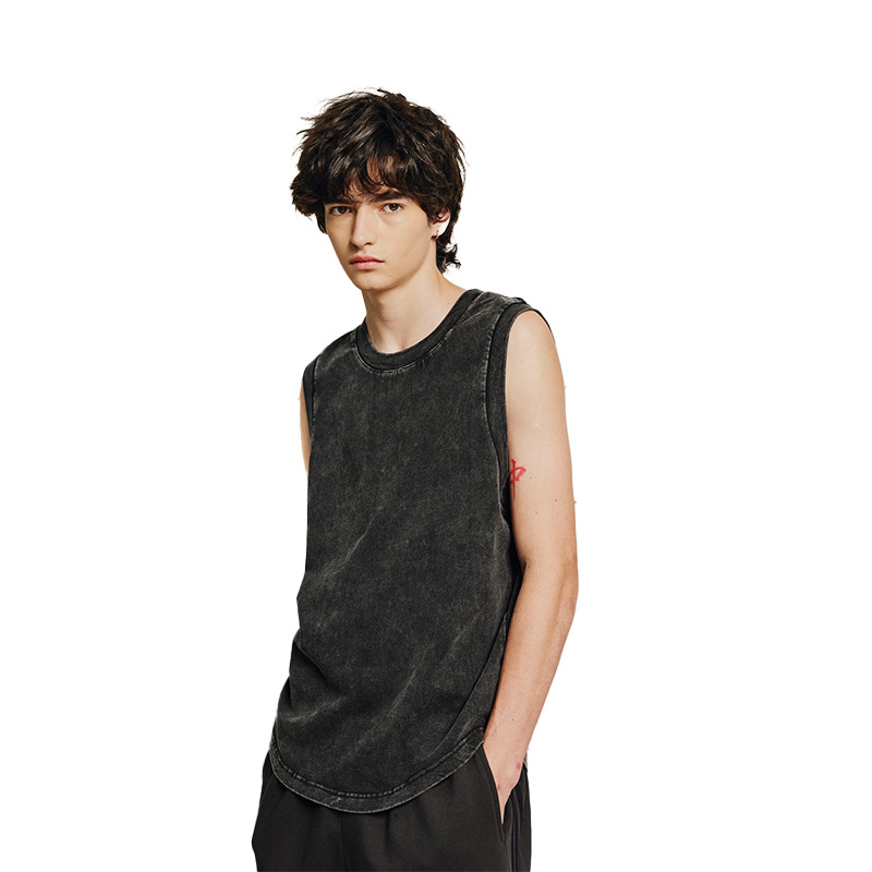 Genderless  Sleeveless  T-shirt